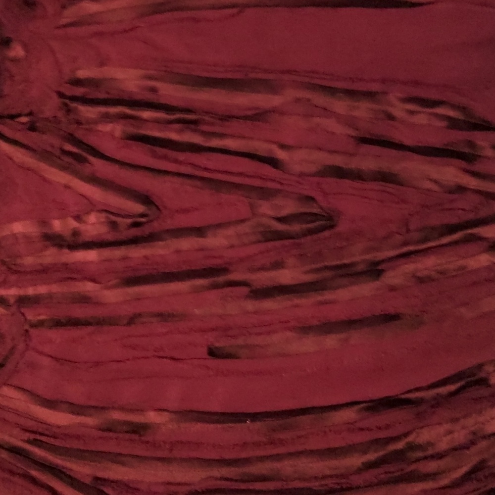 DKNY raw silk red gown - Picture 6 of 11